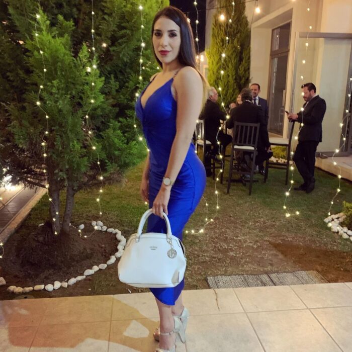 42 ELISA AZUL REY TIRANTES DOBLADILLO CINTURA